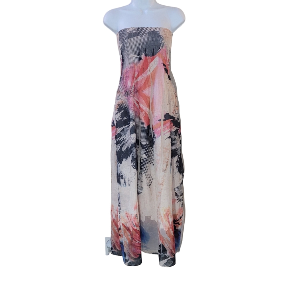 LAPIS Strapless Dress One Size